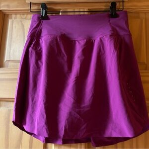 Athleta Hot Pink Run With It 16" Skort